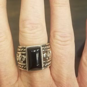 Silpada onyx ring